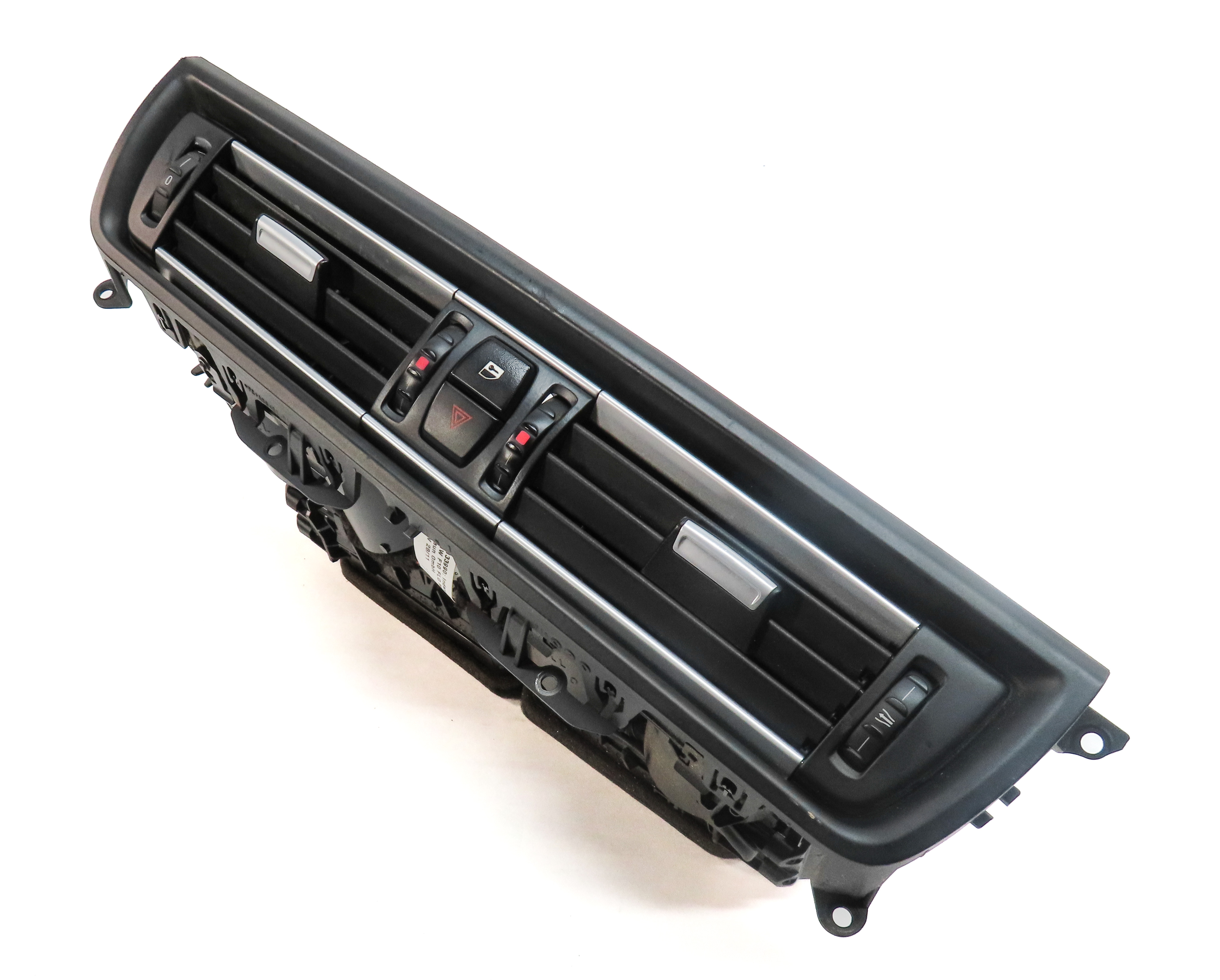 2012 BMW 550I (F10) FRONT CENTER DASH HEAT AIR AC HVAC DUAL VENT (Black) — exact item pictured